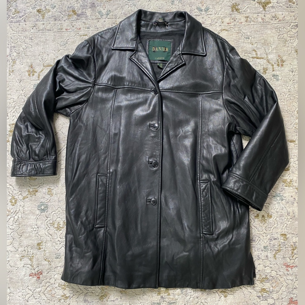 Danier Genuine leather trench coat